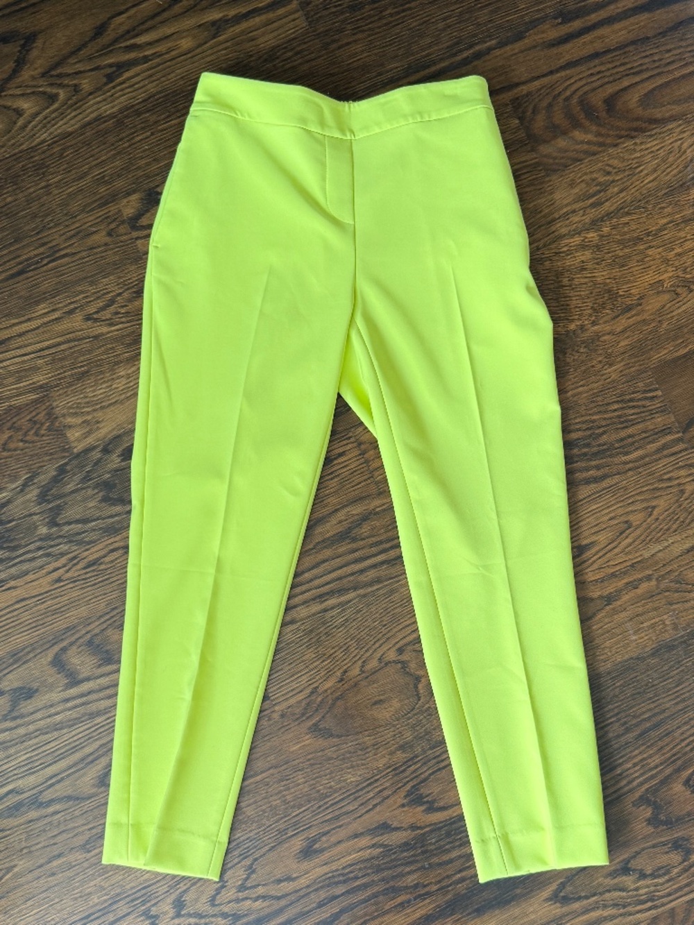 DKNY Chartreuse Womens Slack